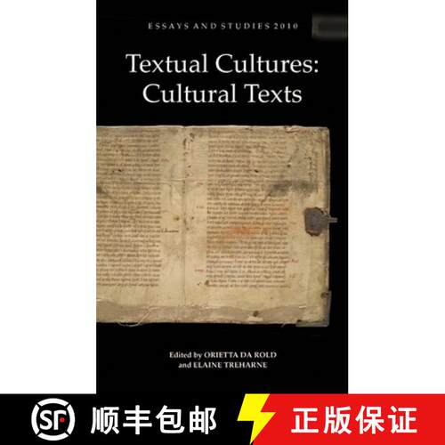 【3-4周达】精装 Textual Cultures – Cultural Texts [9781843842392]
