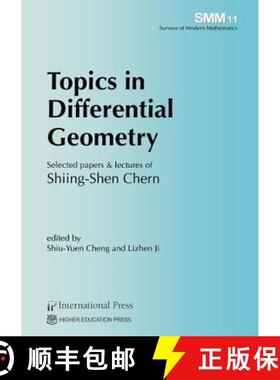 【3-4周达】Topics in Differential Geometry: Selected papers & lectures of Shiing-Shen Chern [9781571463418]