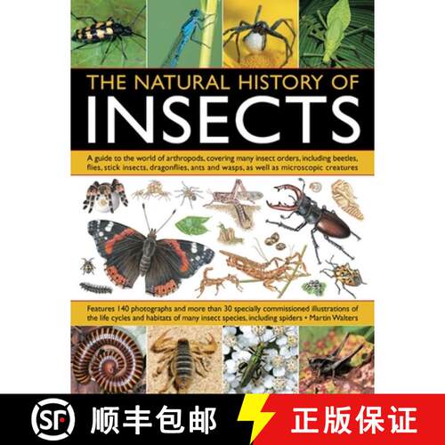 【3-4周达】Natural History of Insects: A Guide to the World of Arthropods, Covering Many Insects Orde... [9781844764686]