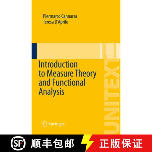 【3-4周达】Introduction to Measure Theory and Functional Analysis [9783319170183]