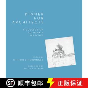 【3-4周达】Dinner for Architects – A Collection of Napkin Sketches [9780393731545]