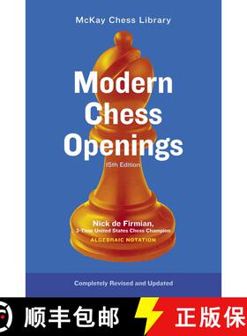 【3-4周达】Modern Chess Openings, 15th Edition [9780812936827]