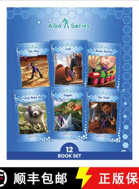 【3-4周达】Phonic Books Alba: Decodable Books for Older Readers (CVC, Consonant Blends and Consonant ... [9781783692767]