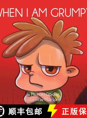 【3-4周达】When I Am Grumpy: (Children's book about a Dinosaur Who Gets Angry Easily, Picture Books, ... [9781961069503]
