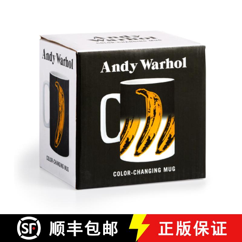 【2-3周达】Warhol Banana Color Changing Ceramic Mug[9780735383333]