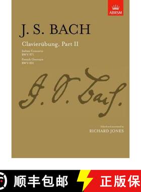 【3-4周达】Clavierübung, Part II (Italian Concerto, French Overture) [9781854728357]