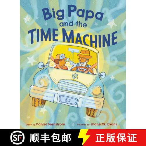 【3-4周达】精装 Big Papa and the Time Machine [9780062463319]