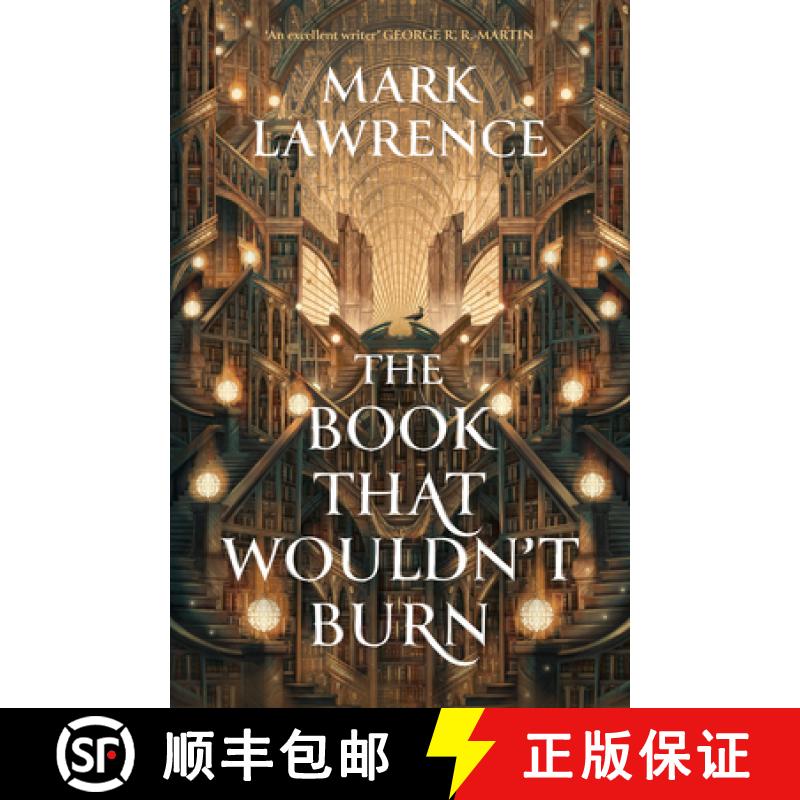 【3-4周达】The Book That Wouldn't Burn: The Library Trilogy (1) [9780008456757]
