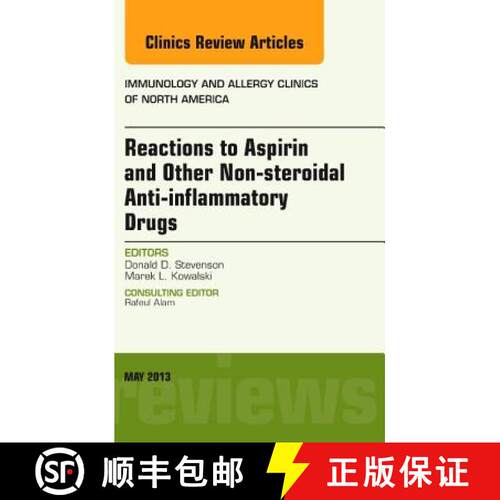 【3-4周达】精装 Reactions to Aspirin and Other Non-Steroidal Anti-Inflammatory Drugs, an Issue of Imm... [9781455748488]