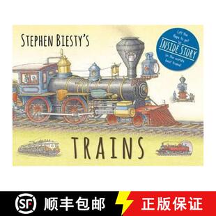 Stephen Biesty's Trains: Cased Board Book with Flaps [9781783704248]