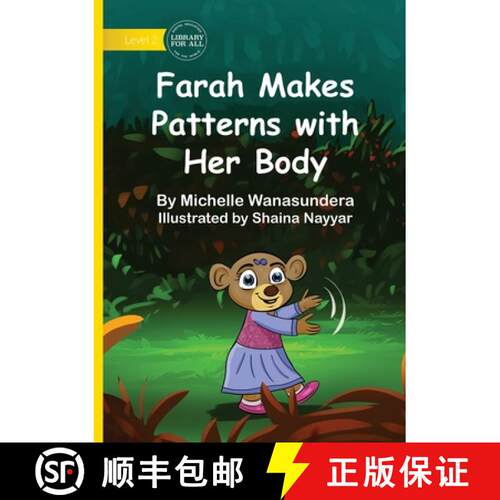 【3-4周达】Farah Makes Patterns with Her Body [9781923376977]