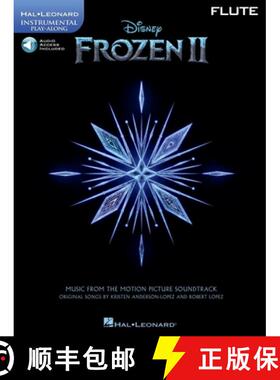 【3-4周达】FROZEN II INSTRUMENTAL PLAYALONG FLUTE [9781540083746]