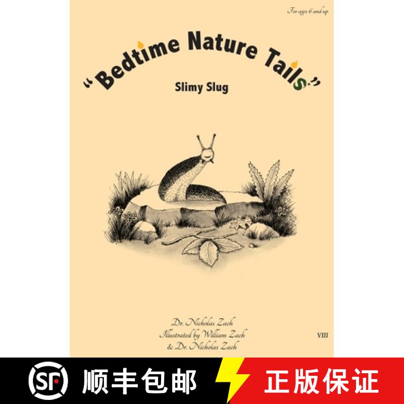 【3-4周达】Bedtime Nature Tails: Slimy Slug [9780578943732]