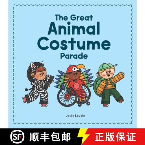 【3-4周达】The Great Animal Costume Parade [9781990829123]