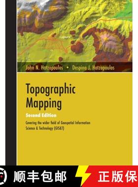 【3-4周达】Topographic Mapping: Covering the Wider Field of Geospatial Information Science & Technolo... [9781627344852]