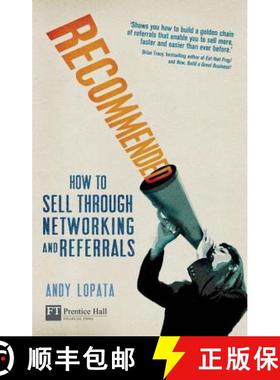 【3-4周达】Recommended: How to Sell Through Networking and Referrals [9780273757962]