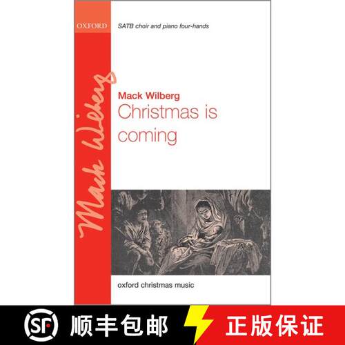 【3-4周达】Christmas is coming: Vocal score (Vocal score) [9780193407701]