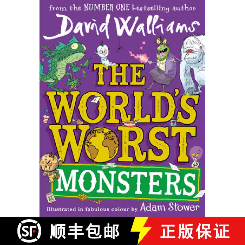 【3-4周达】The World's Worst Monsters [9780008305819]