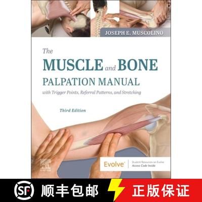 【3-4周达】The Muscle and Bone Palpation Manual with Trigger Points, Referral Patterns and Stretching [9780323761369]