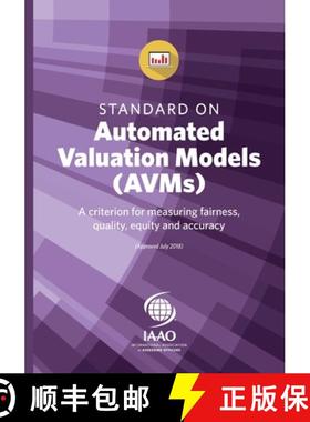 【3-4周达】Standard on Automated Valuation Models (AVMs) [9780883292457]