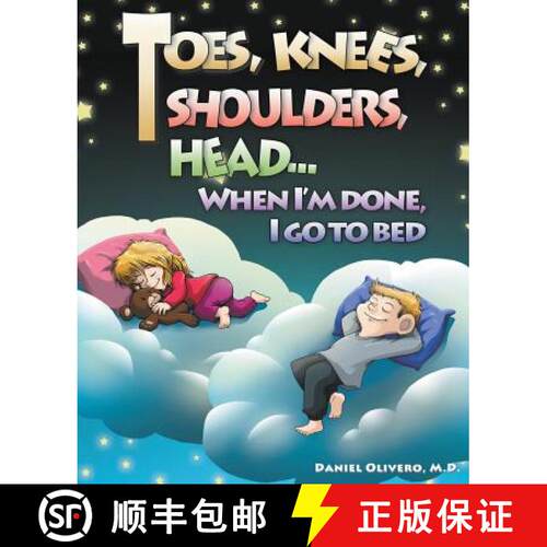 【3-4周达】Toes, Knees, Shoulders, Head, When I'm Done, I Go to Bed [9781941764008]