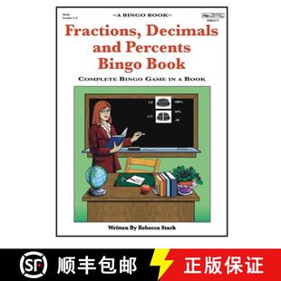 【3-4周达】Fractions, Decimals and Percents Bingo Book: Complete Bingo Game In A Book [9780873864275]