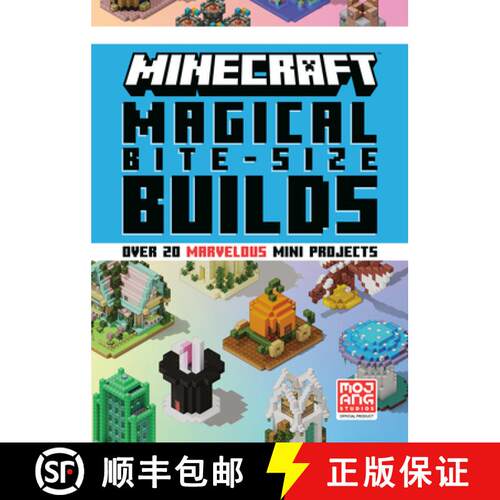【3-4周达】精装 Minecraft: Magical Bite-Size Builds (Over 20 Marvellous Mini-Projects) [9780593984161]