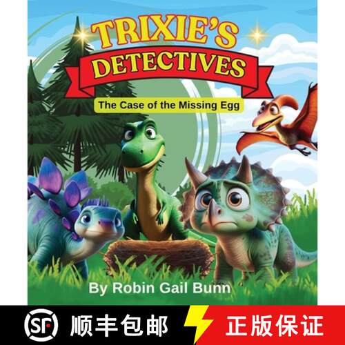 【3-4周达】精装 Trixie's Detectives: The Case of the Missing Egg [9781961835160]