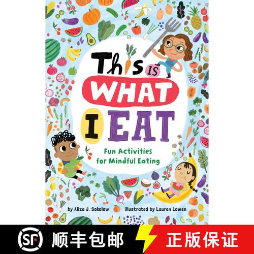 【3-4周达】This Is What I Eat: Fun Activities for Mindful Eating [9780593309292]