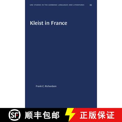 预订 Kleist in France [9780807880357]