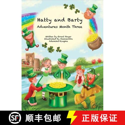 【3-4周达】精装 Hatty and Barty Adventures Month Three Large Picture Edition [9798869194114]