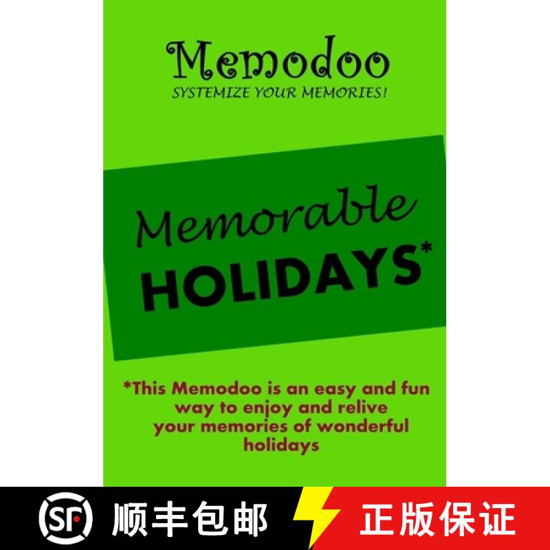 预订 Memodoo Memorable Holidays [9781939235152]