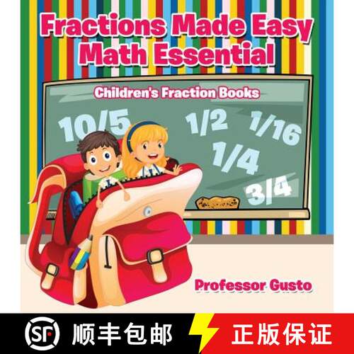 【3-4周达】Fractions Made Easy Math Essentials: Children's Fraction Books [9781683213055]