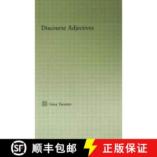 【3-4周达】Discourse Adjectives [9780415847070]