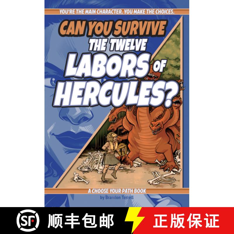 【3-4周达】Can You Survive the Twelve Labors of Hercules? : A Choose Your Path Book [9781960084156]