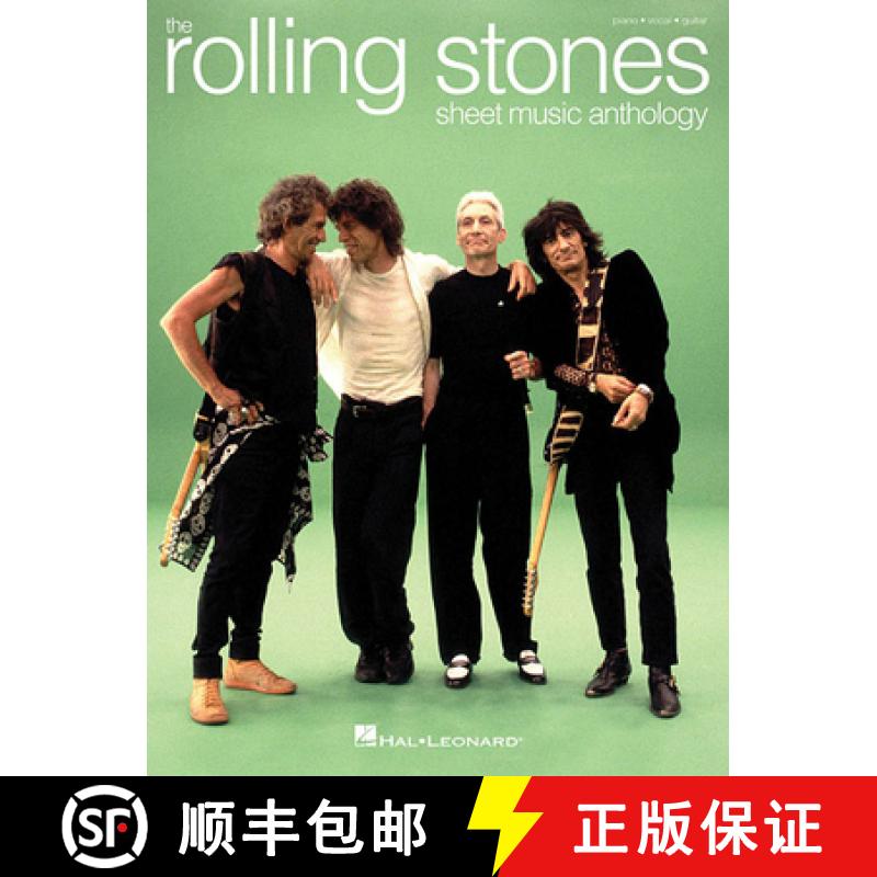 【3-4周达】Rolling Stones Sheet Music Anthology (Piano/Vocals/Guitar Book) [9781495072406]