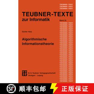 【3-4周达】Algorithmische Informationstheorie: Statistische Informationstheorie und Anwendungen auf a... [9783815423103]