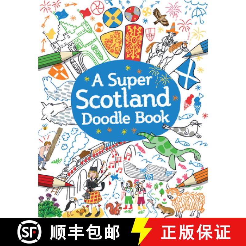 【3-4周达】A Super Scotland Doodle Book [9781782505570]