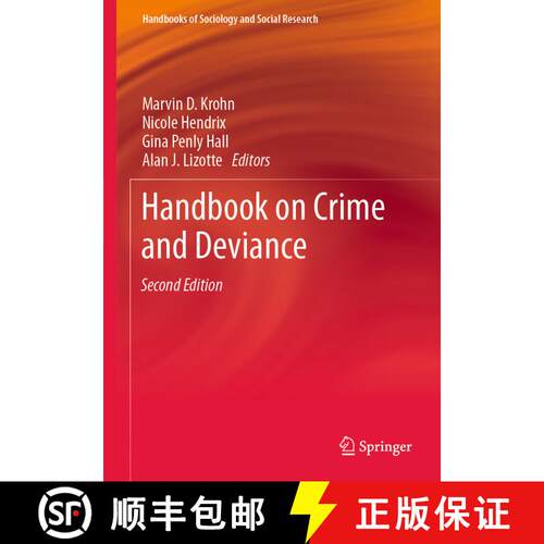 【3-4周达】Handbook on Crime and Deviance (Second Edition 2019) [9783030207816]