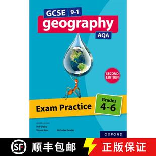 【3-4周达】GCSE 9-1 Geography AQA: Exam Practice: Grades 4-6 Second Edition [9781382029056]