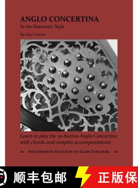 【3-4周达】Anglo Concertina in the Harmonic Style [9780615747354]