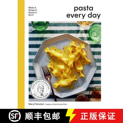 【3-4周达】精装 Pasta Every Day : Make It, Shape It, Sauce It, Eat It [9780316360562]