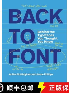【3-4周达】Back to Font: Behind the Typefaces You Thought You Knew [9781529438703]