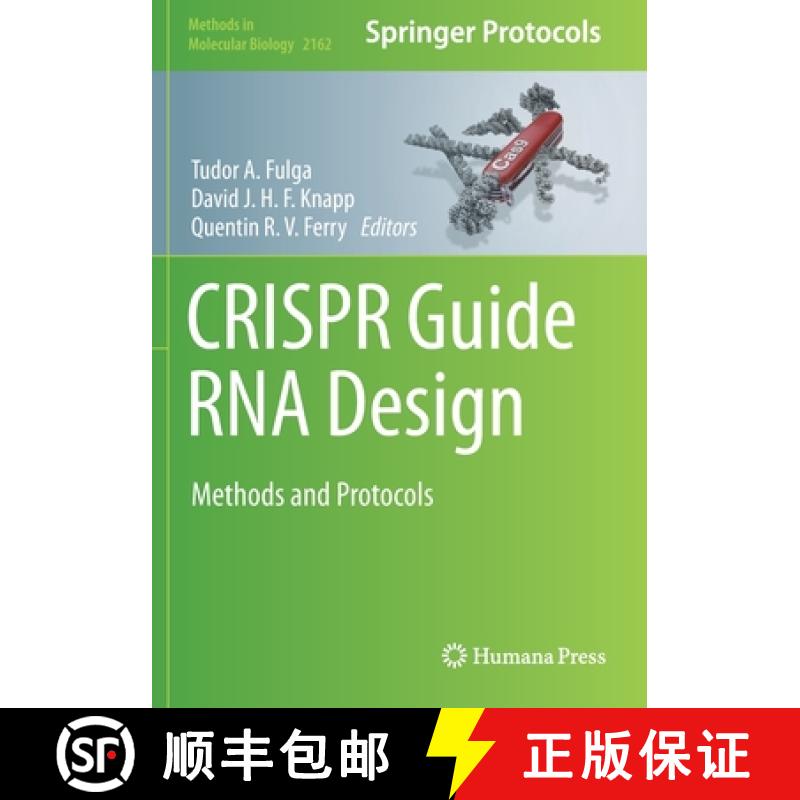 【3-4周达】CRISPR Guide RNA Design : Methods and Protocols [9781071606896]