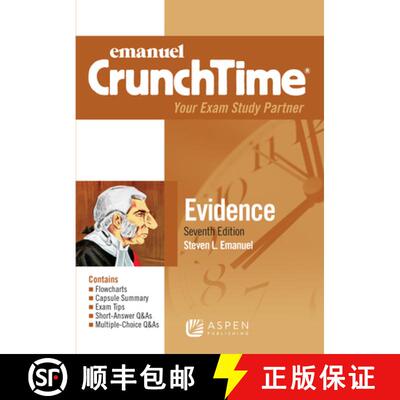 【3-4周达】Emanuel CrunchTime for Evidence [9781543807486]