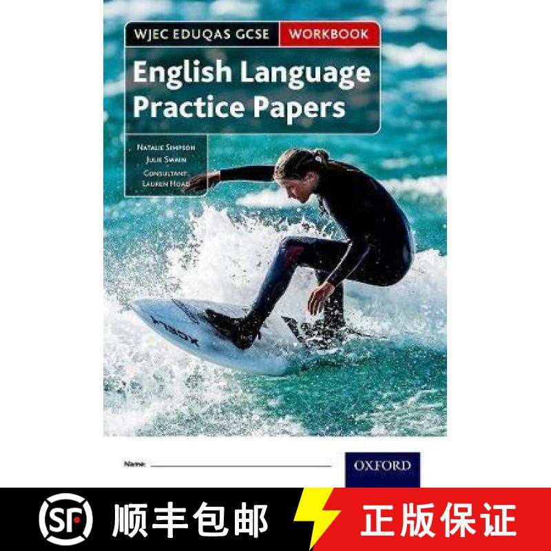 【3-4周达】WJEC Eduqas GCSE English Language Practice Papers Workbook: With all you need to know for ... [9781382014328]