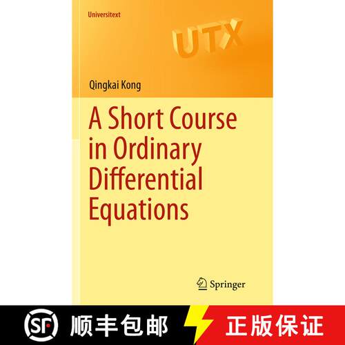 【3-4周达】A Short Course in Ordinary Differential Equations (Softcover reprint of the original 1st e... [9783319354262]