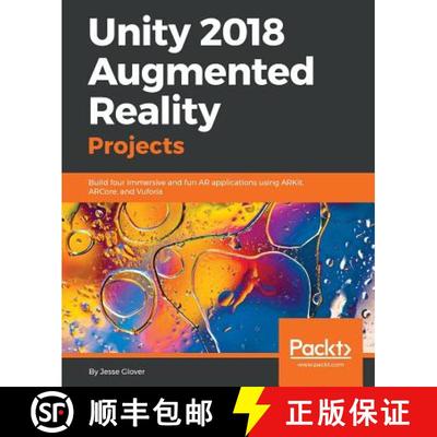 预订 Unity 2018 Augmented Reality Projects: Build four immersive and fun AR applications using ARKit,... [9781788838764]