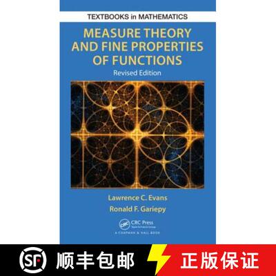 现货 精装 测度理论与函数的优良性质 Measure Theory and Fine Properties of Functions, Revised Edition [9781482242386]