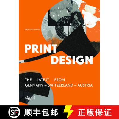 【3-4周达】Print Design (Bilingual edition): The Latest from Germany - Switzerland - Austria [9783721210224]